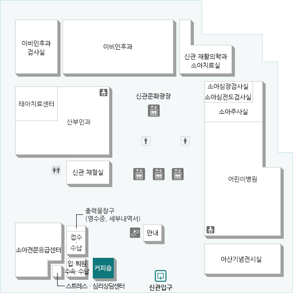 대표 메뉴 : 커피, 음료 등 (운영 시간 : 평일 08:00 ~ 18:30 , 주말, 공휴일 휴무)